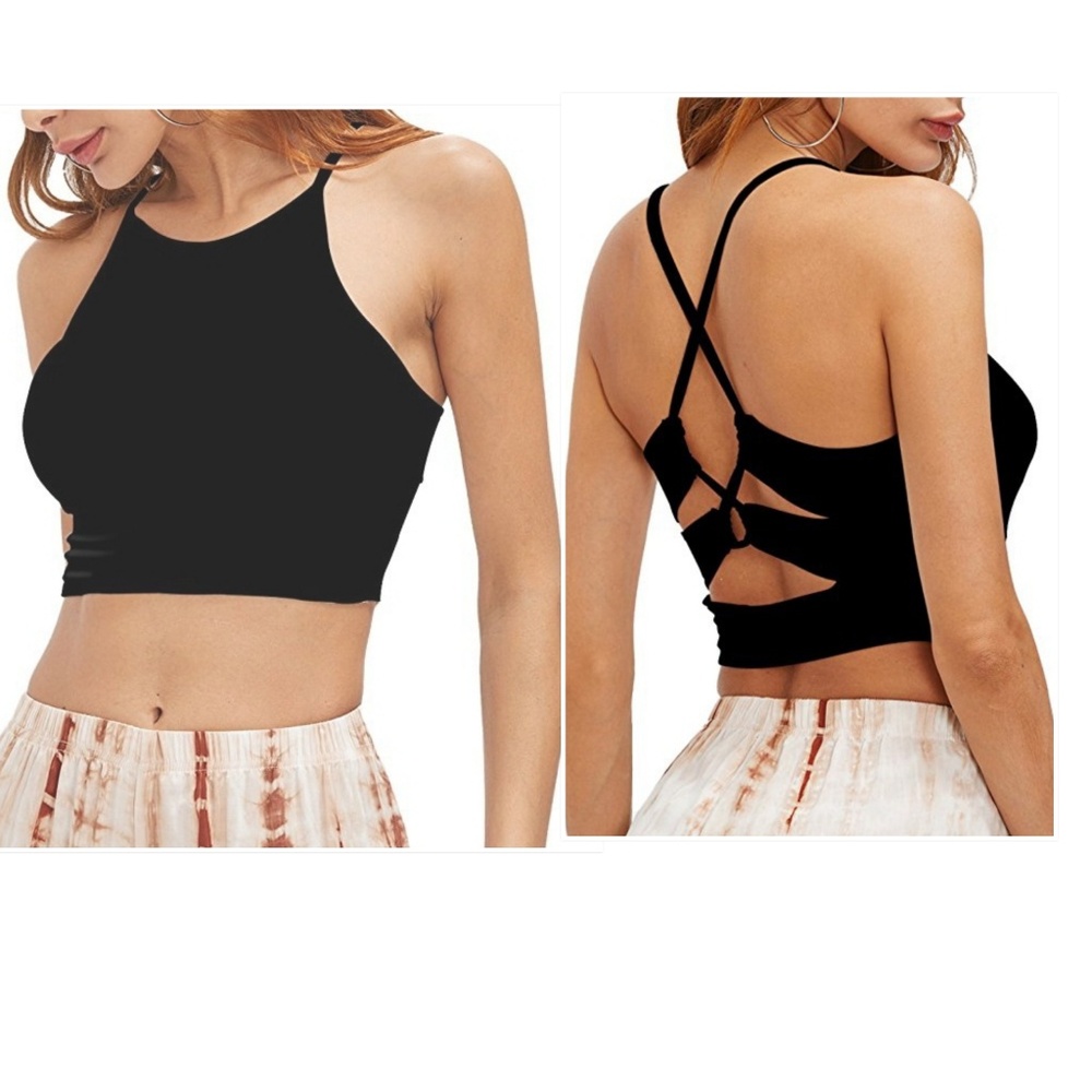 🆕️Crisscross Crop Top
